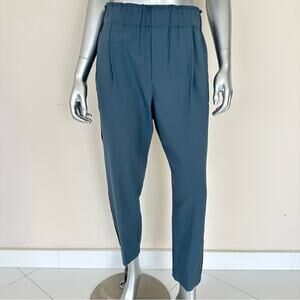 Brunello Cucinelli women navy wool pants size 6 US Retail 2250$